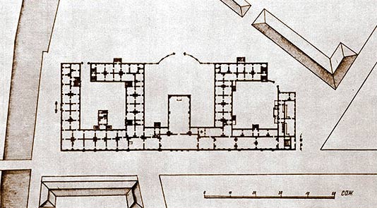 План деревянного Зимнего дворца - www.Arhitekto.ru